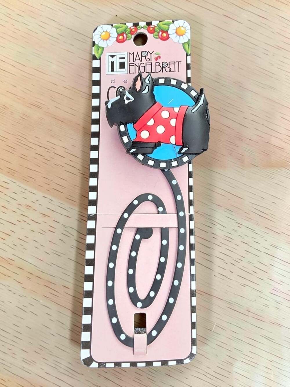 Mary Engelbreit Scottie Dog Magnetic Bookmark 2005